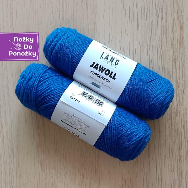 Lang Yarns Jawoll 210 persisch blau