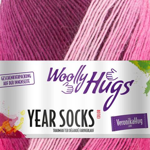 Wolly Hugs Year Socks Garn 04