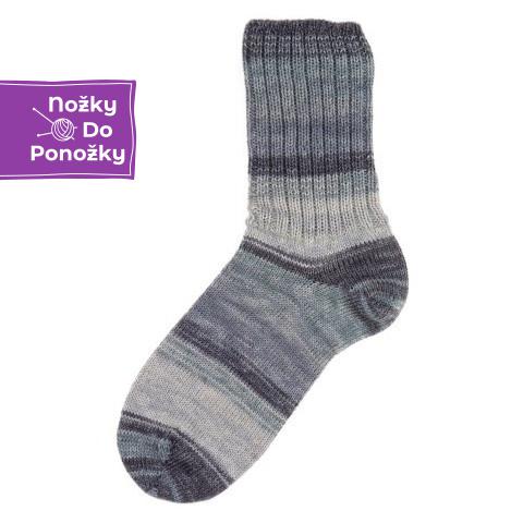 Pletené ponožky Šedá 42-43