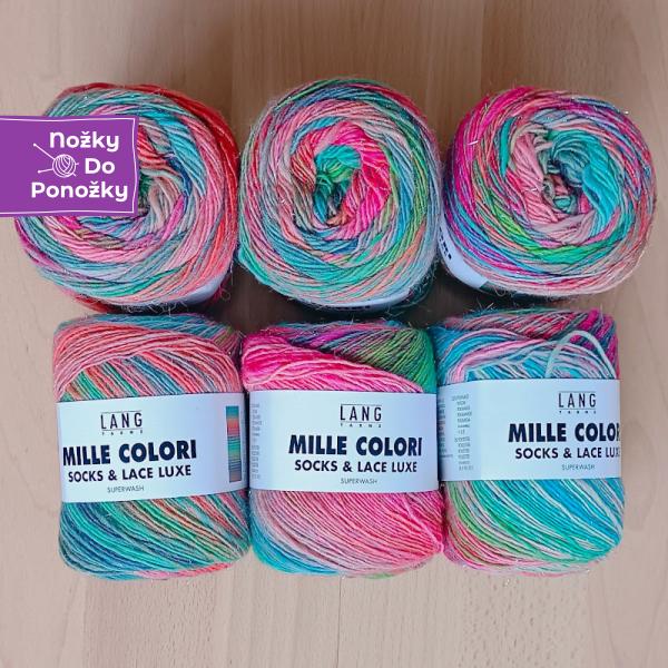 Lang Yarns Mille Colori Socks & Lace Luxe 200