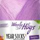 Wolly Hugs Year Socks Garn 13