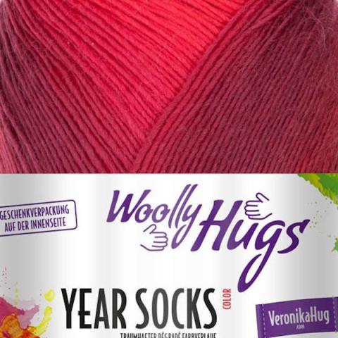 Wolly Hugs Year Socks Garn 16