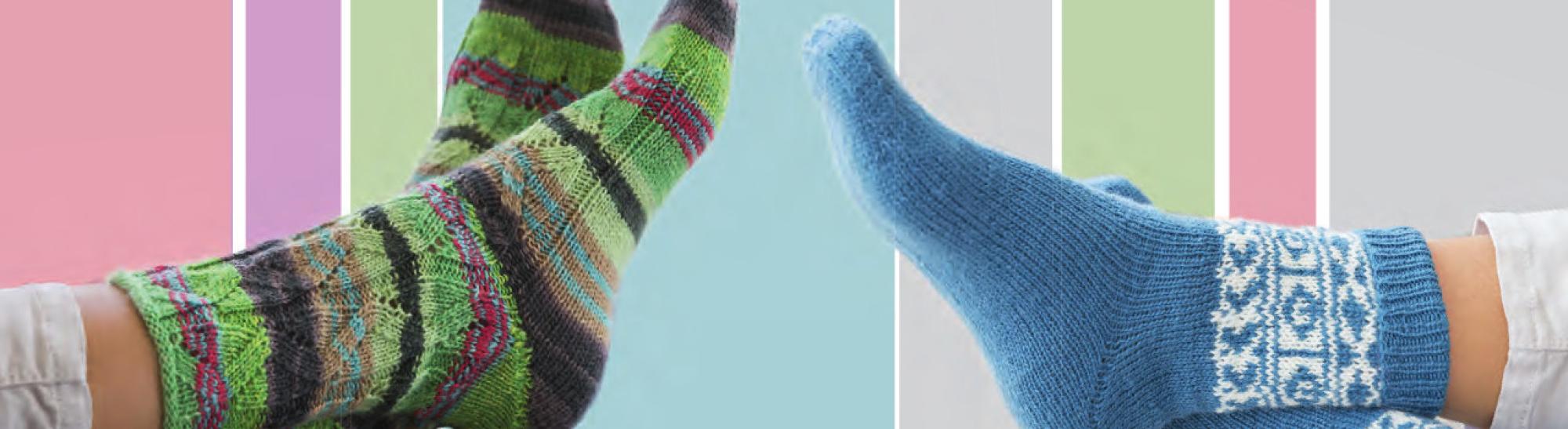 Jak na ruční pletení ponožek